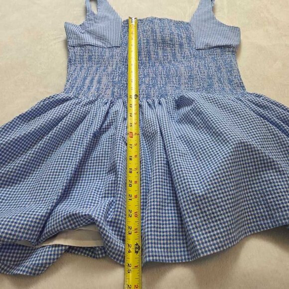 New L Anthropologie x Maeve smocked rosette drop-waist mini dress - Picture 11 of 11